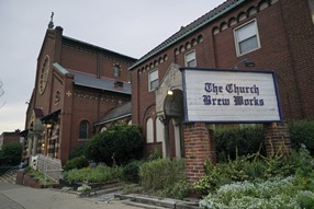 Converted Church as Brewery