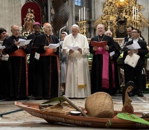 Francis-Bergoglio Blesses Pagan Goddess