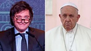 Javier Milei & Francis-Bergoglio