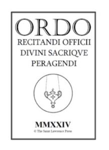 Ordo Recitandi MMXXIV