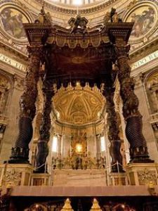 Bernini's Baldacchino