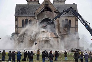 German Newchurch Demolished