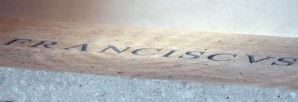 Bergoglio-Francis's Tombstone