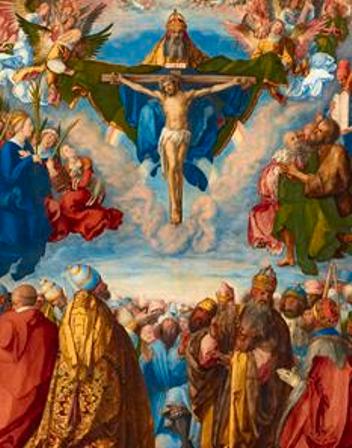 'Adoration of the Trinity' - Albrecht Durer