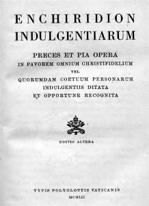 'Enchiridion Indulgentiarum'