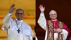 Bergoglio-Francis & Prevost-Leo