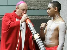 Christopher Saunders & Aboriginal Boy