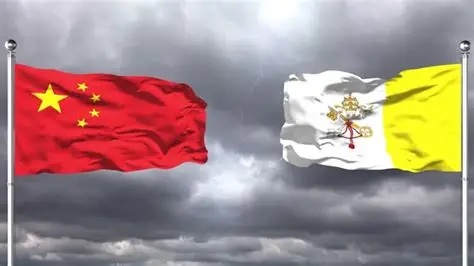 Communist China & Newvatican Flags