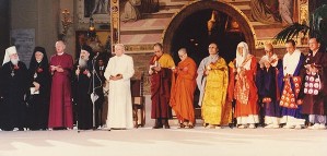 Wojtyla-JPII with 11 Leaders of False Sects